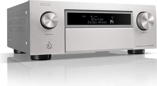 Denon AVC-X6800H AV-Receiver in silber