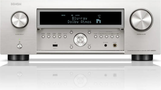 Denon AVC-X6800H AV-Receiver in silber