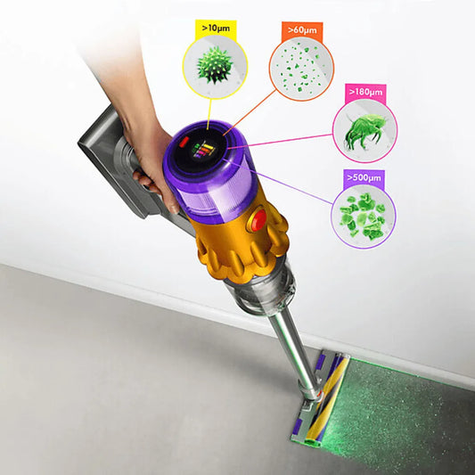 Dyson V12 Detect Slim Absolute Gelb/Nickel 545W 2023