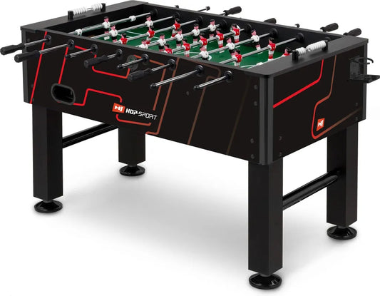 Hop-Sport Kickertisch Evolution Tischkicker Tischfußball 2 Torzähler Justierbare Füße