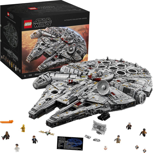 LEGO Star Wars Millenium Falcon großes Bauset für Teenager und Erwachsene 75192