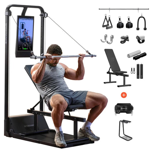 Speediance Gym Monster 2 - Das ultimative KI-Heimstudio. All-in-One mit Smith-Funktion & digitalem Gewicht - Works Plus