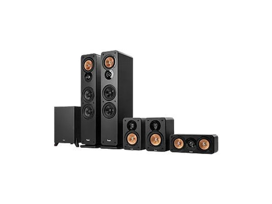 TEUFEL ULTIMA 40 Surround "5.1-Set" 5.1-Heimkino-Set, Schwarz)
