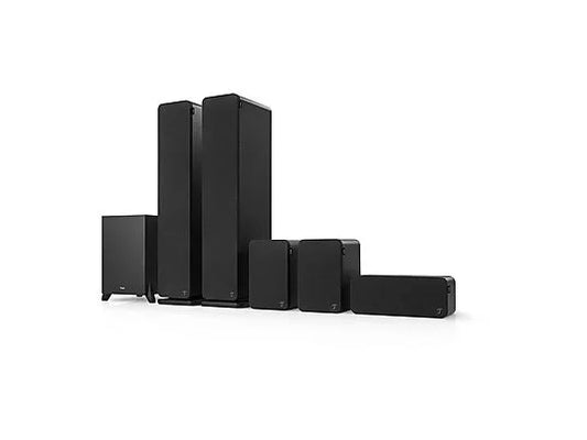 TEUFEL ULTIMA 40 Surround "5.1-Set" 5.1-Heimkino-Set, Schwarz)